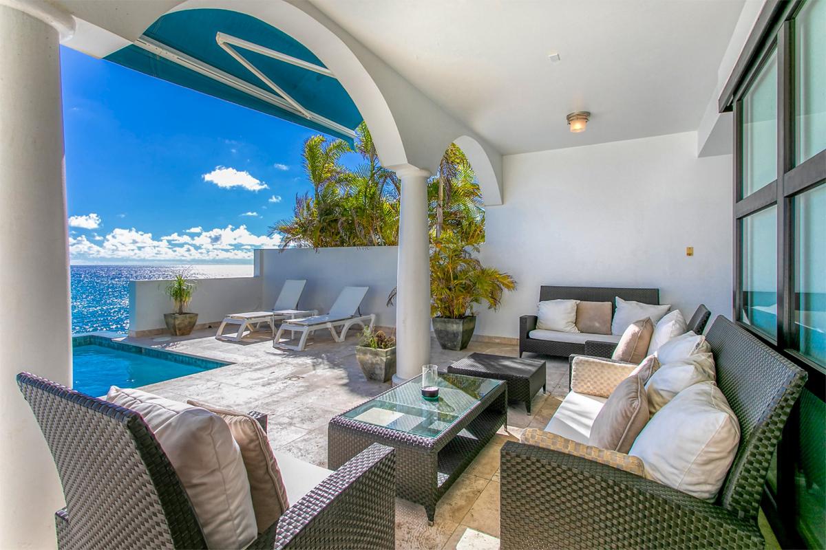 Luxury Villa rental St Martin - Outdoor seatings